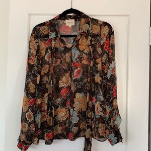Sezane Lives Shirt Size 36